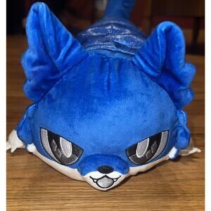 Aphmau Meemeows Plush 11" Mystery Cat Wolf Animal EIN Blue With Hoodie